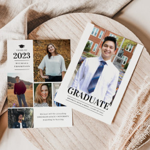 Budget AFSTUDEERDER Formele Afstuderen Foto aankon