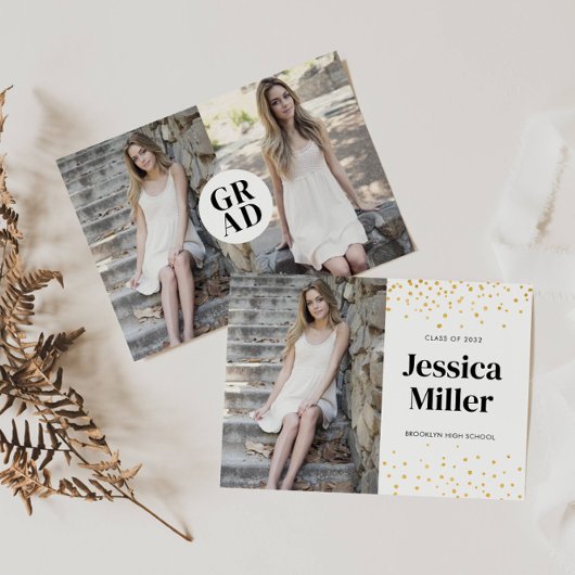 Budget AFSTUDEERDER Foto Afstuderen Aankondiging K