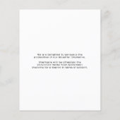 Budget Afstudeerder Foto Afstuderen Eenvoudige bek (Achterkant)