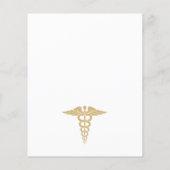 Budget Afstudeerder Medical School Doctor Gradupar (Achterkant)