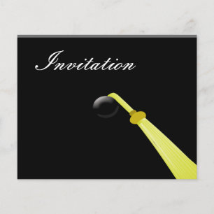 Budget Afstudeerder Pet Graduation party Invitatio