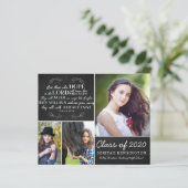 Budget Afstudeerfoto Christelijk Jesaja 40 Foto (Staand voorkant)