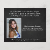 Budget Afstudeerfoto Christelijk Jesaja 40 Foto (Achterkant)