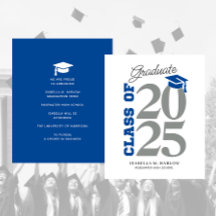 Budget Afstuderen 2025 Blauw Grijs Aankondiging