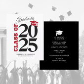 Budget Afstuderen 2025 Red Black Aankondiging