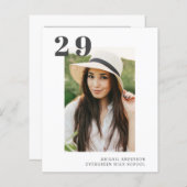 Budget Afstuderen 2 Foto Modern 2023 Eenvoudige Ka (Voorkant / Achterkant)