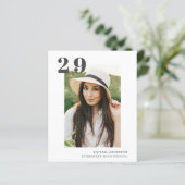 Budget Afstuderen 2 Foto Modern 2023 Eenvoudige Ka (Staand voorkant)