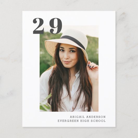 Budget Afstuderen 2 Foto Modern 2023 Eenvoudige Ka (Voorkant)