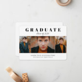 Budget Afstuderen 3 Aankondiging van het Foto Afst (Voorkant / Achterkant in situ)