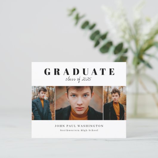 Budget Afstuderen 3 Aankondiging van het Foto Afst (Staand voorkant)