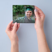 Budget Afstuderen Aankondiging Afstuderen foto's Flyer (Hand)