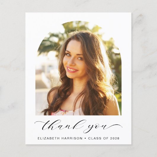 Budget Afstuderen Arch Foto Hartelijk dank (Voorkant)