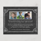 BUDGET Afstuderen BBQ Party 4 Fotouitnodiging Flyer (Achterkant)