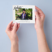 Budget Afstuderen Calligrafie Twee Aankondiging va Flyer (Hand)