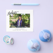 Budget Afstuderen Calligrafie Twee Aankondiging va Flyer (Enkel)