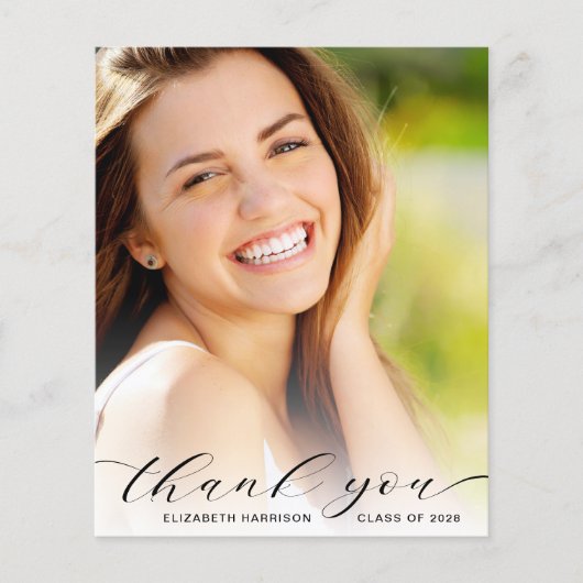 Budget Afstuderen Dank u de Foto van het Manuscrip (Voorkant)