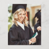 Budget Afstuderen Foto Gold Navy Blue Class 2023 (Achterkant)