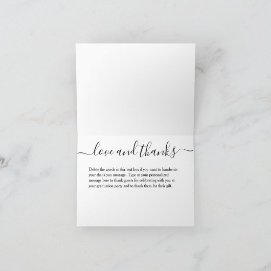 Budget Afstuderen Photo Note Kaart (Binnen)