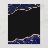 Budget Agate Afstuderen 2023 Navy Blue Gold (Achterkant)