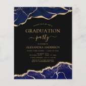 Budget Agate Afstuderen 2023 Navy Blue Gold (Voorkant)