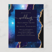 BUDGET AGATE Blue Paars Gold Weduwbudget (Voorkant)