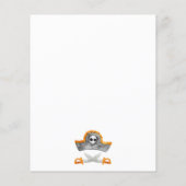 Budget Ahoy Matey Treasure Hunt Pirate Verjaardag (Achterkant)