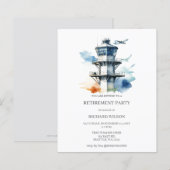 Budget Air Traffic Controller Retirement Party (Voorkant / Achterkant)