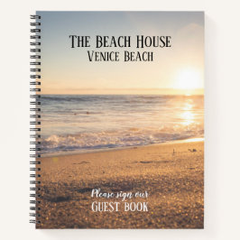 BUDGET Airbnb Beach House Foto Guest Book Notitieboek