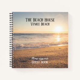 BUDGET Airbnb Beach House Foto Guest Book Notitieboek