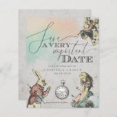 Budget  Alice in Wonderland sparen de Datum (Voorkant / Achterkant)