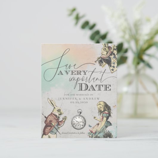 Budget  Alice in Wonderland sparen de Datum (Staand voorkant)