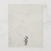 Budget Alice in Wonderland sparen de Datum (Achterkant)