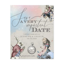 Budget  Alice in Wonderland sparen de Datum