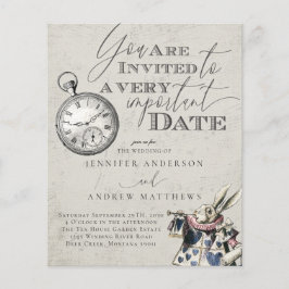 Budget Alice in Wonderland Wedding