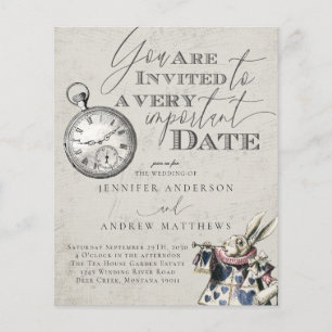 Budget  Alice in Wonderland Wedding