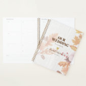 BUDGET All-in-1 Herfstbladeren Terracotta Bruiloft Planner (Display)