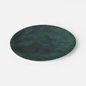 BUDGET All-in-1 Landelijke Smaragdgroene Bruiloft Papieren Bordje (Gekanteld)