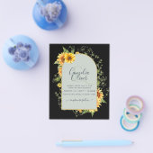 BUDGET All-in-1 Landelijke Zonnebloemen Groene Huw Flyer (Enkel)