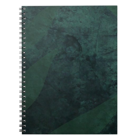 BUDGET All-in-1 Rustic Emerald Green Wedding Notitieboek (Voorkant)