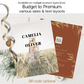 Budget All-in-1 Rustic Terracotta GOLD Wedding