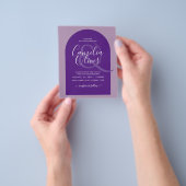 BUDGET All-in-1 Wedding Script Ampersand Arch Flyer (Hand)