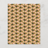 Budget All-in-One Art Deco Gouden Trouw Uitnodigin (Achterkant)