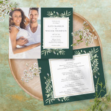 Budget All In One Emerald Foto Trouw Uitnodiging