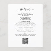 Budget All in One Eucalyptus Photo Wedding Invite (Achterkant)