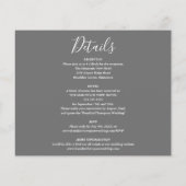 Budget All-in-one foto trouwuitnodiging (Achterkant)