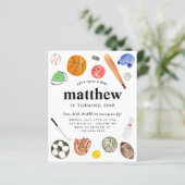 Budget Alle Star Sports Balls Team Kind Boy Verjaa (Staand voorkant)