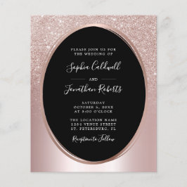 Budget allemaal in één blush Glitter Weddenschap