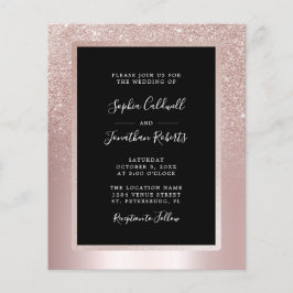 Budget allemaal in één blush Glitter Weddenschap