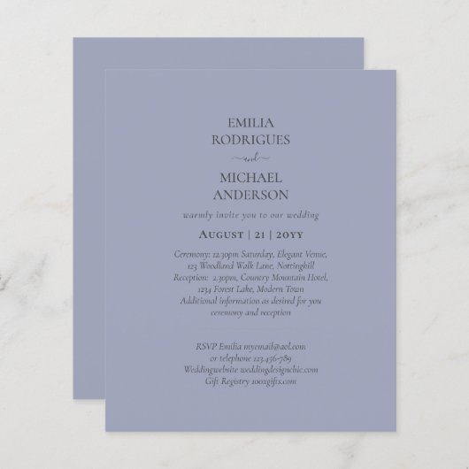 Budget allemaal in één weddenschap met RSVP — Deta (Voorkant / Achterkant)