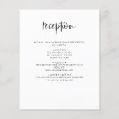 Budget Alles-in-één De bruiloft van minimalistisch (Achterkant)